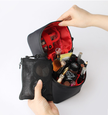 3D Waterproof Makeup Bag - Handheld Cosmetic Case